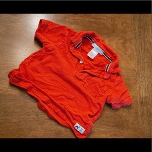 Janie and jack baby sport polo red